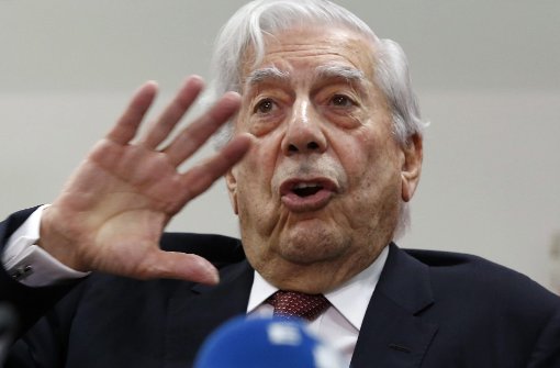 Der peruanische Schriftsteller Mario Vargas Llosa Foto: dpa