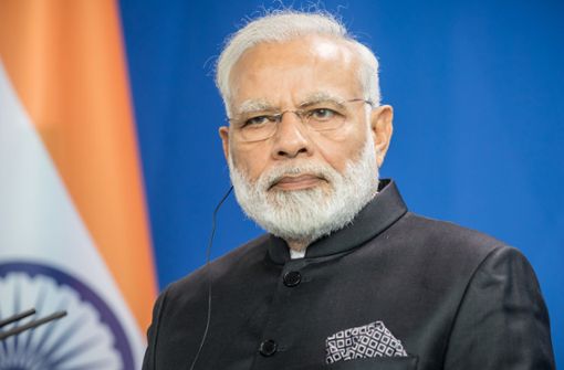 Der indische Premierminister Narendra Modi liegt bei den Parlamentswahlen vorne. Foto: dpa