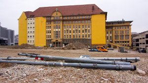 Seit Oktober 2012 halten wir die Baufortschritte am Stuttgarter Hauptbahnhof regelmäßig fest. Unsere Fotostrecke zeigt, wie sich die Baustelle seitdem verändert hat. Hier die Fotos vom April 2013. Foto: www.7aktuell.de | Karsten Schmalz