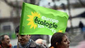 Les Verts: mit  viel Rückenwind in der Realität gelandet. Foto: AFP/Stephane de Sakutin