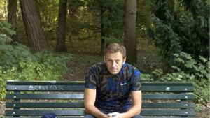 Dieses Foto, das der russische Oppositionsführer am Mittwoch, 23. September 2020 auf seinem Instagram-Account veröffentlicht hat, zeigt Alexej Nawalny auf einer Parkbank sitzen (Archivbild). Foto: dpa/Uncredited