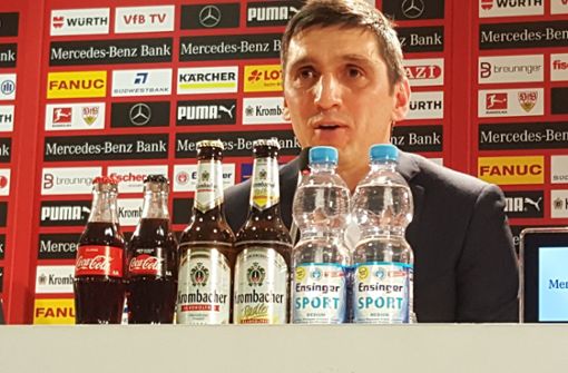 Tayfun Korkut heißt der neue Trainer des VfB Stuttgart. Foto: Maisel