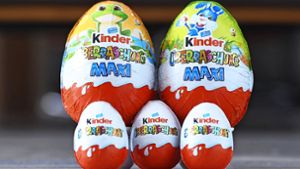 Von einer möglichen Verunreinigung mit Salmonellen sind laut Angaben von Ferrero alle im belgischen Werk hergestellten „Kinder“-Produkte betroffen. Foto: Imago/Revierfot