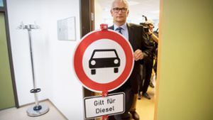 Jürgen Resch von der Umwelthilfe hat wieder einmal vor Gericht ein Fahrverbot durchgesetzt. Foto: dpa