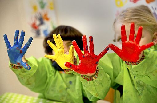 Die SPD fordert ein  gebührenfreies Kindergartenjahr Foto: dpa