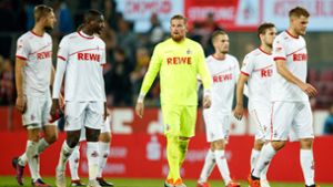 Den 1. FC Köln trifft bereits zum zweiten Mal: Schon gegen Erzgebirge Aue wurde die Partie abgesagt. Foto: Bongarts