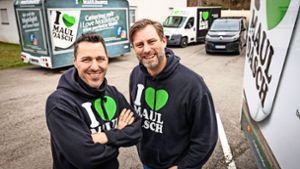 Peter Spataro (links) und Sebastian Werner starten mit I love Mauldasch weiter durch. Foto: Jan Potente