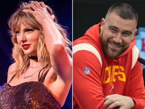 Travis Kelce wurde erstmals im Juli dieses Jahres bei einem Taylor-Swift-Konzert gesehen. Foto: Brian Friedman/Shutterstock / IMAGO/Kirby Lee