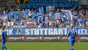 Die Fans der Blauen werden künftig nicht mehr von der Schräglage bedient. Foto: Pressefoto Baumann/Alexander Keppler