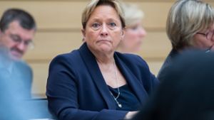 Kultusministerin Susanne Eisenmann äußert sich zum Nationalen Bildungsrat. Foto: dpa/Tom Weller