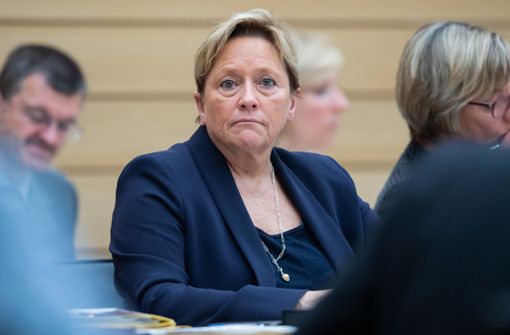 Kultusministerin Susanne Eisenmann äußert sich zum Nationalen Bildungsrat. Foto: dpa/Tom Weller