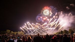 11 000 Besucher sind der Faszination des Feuerwerks erlegen. Foto:  