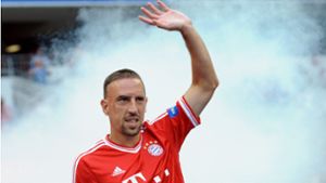 Seit 2007 spielt Franck Ribéry im Trikot von Bayern München. Jetzt nimmt er Abschied. Foto: dpa