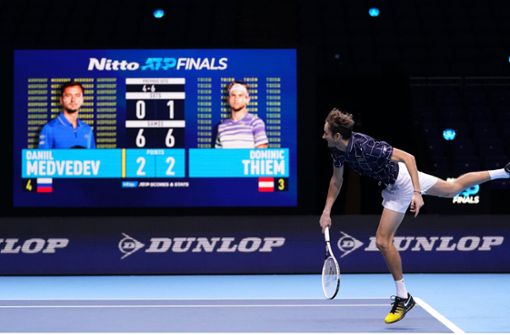 Daniil Medwedew hat die ATP Finals in London gewonnen. Foto: dpa/John Walton