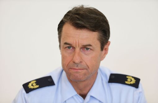 Polizeivizepräsident Bernhard Weber rechtfertigte den Großeinsatz in der Landeserstaufnahmeeinrichtung für Flüchtlinge in Ellwangen. Foto: Getty Images Europe