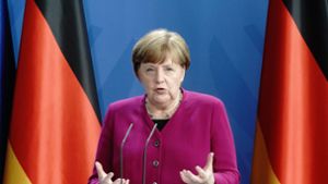 Merkel sagte , die Corona-Pandemie stelle die Gesellschaft vor besondere Herausforderungen. Foto: dpa/Kay Nietfeld