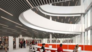 Die Bibliothek bietet alles, was das Studentenherz begehrt, und sie ist auch für die Bürger der Stadt offen. Foto: Auer Weber