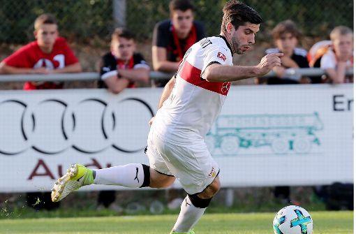 Emiliano Insua fehlt dem VfB mindestens sechs Wochen. Foto: Pressefoto Baumann