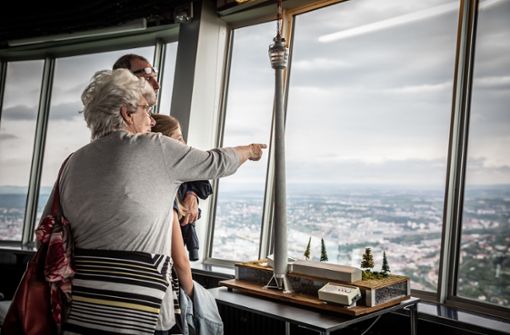 Aktionstag auf dem Fernsehturm: Immer gut, wenn man Stuttgart im Blick hat. Foto: Lichtgut