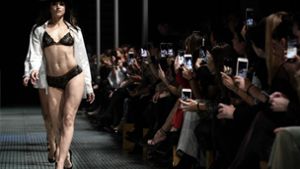 Bei „Lingerie Rocks“ präsentierten französische Modelabels zum zweiten Mal ihre Dessous in Paris. Foto: AFP