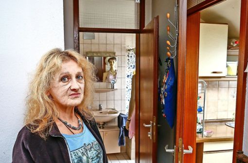 Lena Nyers in ihrer bisherigen Wohnung. Bald wird sie ausziehen. Foto: factum/Granville