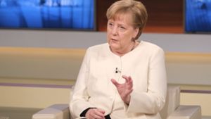 Angela Merkel stellte sich den Fragen von Anne Will. Foto: dpa/Wolfgang Borrs