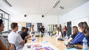 Jugendkonferenz: In Böblingen erarbeiten Schüler Ideen zu verschiedenen Themen. Foto: Eibner-Pressefoto/Sandy Dinkelacker