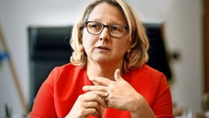 Umweltministerin Svenja Schulze fordert Verbindlichkeit in der Klimapolitik. Foto: Michael H. Ebner