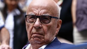 Der Medienzar Rupert Murdoch: Hinter seiner Stirn reift immer eine Strategie. Foto: dpa