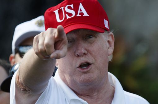 Donald Trump verbringt die Feiertage in Florida. Foto: AP