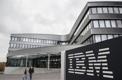 Niederlassung von IBM in Ehningen: Der IT-Konzern will in Deutschland tausend Beschäftigte entlassen. Foto: dpa/Silas Stein