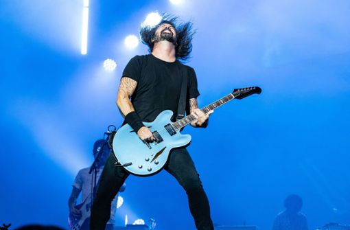 Unprätentiöser Rockstar: Dave Grohl, Sänger und Gitarrist der Foo Fighters, 2019 in Leeds. Foto: imago images/PA Images/Lexie Harrison-Cripps