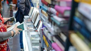 Die Leipziger Buchmesse fällt das zweite Mal in Folge aus. (Archivbild) Foto: dpa/Jens Kalaene