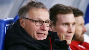 VfB-Sportvorstand Michael Reschke äußerte sich nach der Partie der Roten gegen den FC Bayern München. Foto: Pressefoto Baumann