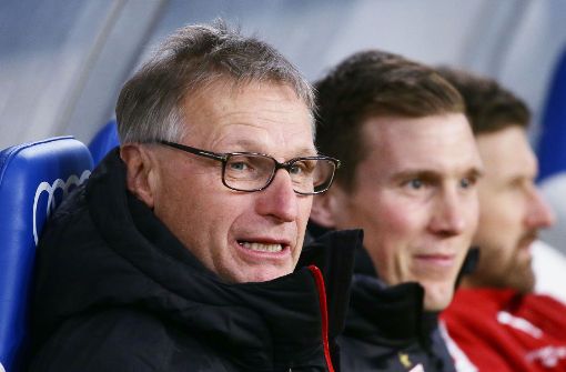 VfB-Sportvorstand Michael Reschke äußerte sich nach der Partie der Roten gegen den FC Bayern München. Foto: Pressefoto Baumann