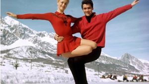 Das waren noch Zeiten: Marika Kilius und Hans-Jürgen Bäumler waren in den 60er Jahren das Eiskunstlauf-Traumpaar und begeisterten ein Millionen-Publikum Foto: dpa