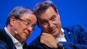 Armin Laschet oder Markus Söder werden die Union in die Bundestagswahl führen. Foto: dpa/Guido Kirchner
