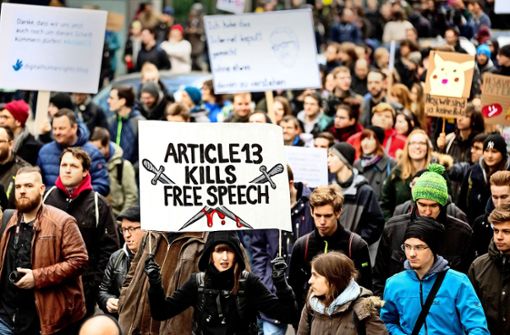 Artikel 13 wäre das Ende der Freiheit des Internets, fürchten Kritiker. Foto:dpa Foto:  