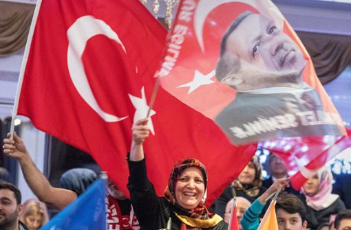Der türkische Präsident Erdogan will wie 2018 wiedergewählt werden. Foto: dpa/Boris Roessler