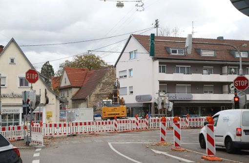 Hier, in der Verlängerung der Gotthilf-Bayh-Straße in die Jakob- und die Butterstraße, sind  Verbesserungen in Sicht Foto: Patricia Sigerist