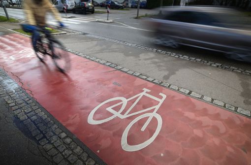 Mehr Radwege zu Lasten des Straßenraums und von Parkplätzen – das ist im Gemeinderat die Mehrheitsmeinung Foto: Gottfried Stoppel/Gottfried Stoppel