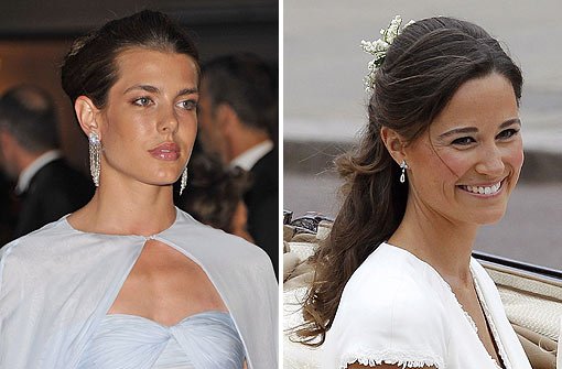 Wer ist die wahre Royal Hotness: Klaut Alberts Nichte Charlotte Casiraghi (links) Prinz Williams Schwägerin Pippa Middleton den Titel? Unsere Stilkritik... Foto: dpa