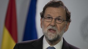 Spaniens Ministerpräsident Mariano Rajoy setzte für den 21. Dezember Neuwahlen an. Foto: AP
