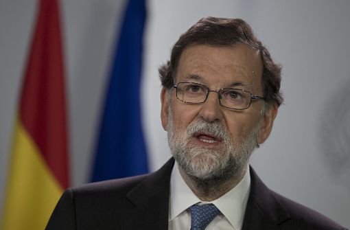 Spaniens Ministerpräsident Mariano Rajoy setzte für den 21. Dezember Neuwahlen an. Foto: AP
