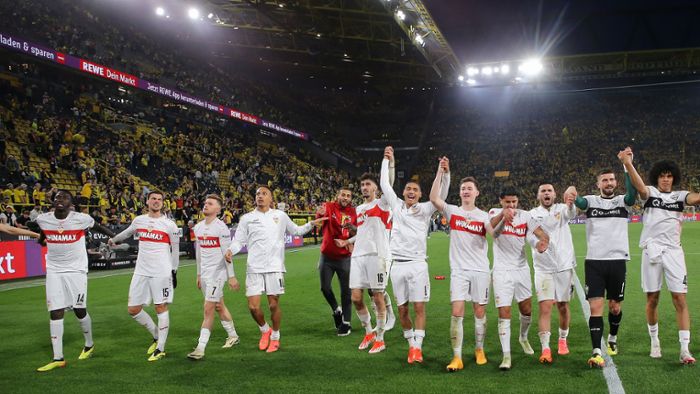 Borussia Dortmund gegen VfB Stuttgart: Mit großen Schritten Richtung Champions League