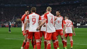 Die Bayern setzten sich gegen Lazio mit 3:0 durch. Foto: Sven Hoppe/dpa