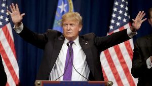 Donald Trump gewinnt auch die Vorwahlen in Nevada. Foto: AP