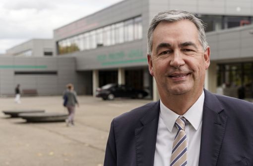 Dietmar Allgaier: Noch Erster Bürgermeister. Bald Landrat? Foto: factum/Jürgen Bach