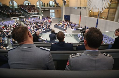 Der Bundestag hat für einen Bundeswehreinsatz in Syrien abgestimmt. Foto: Getty