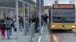 Die speziellen Schulbuslinien im VVS sind wegen des Lockdowns nicht mehr unterwegs. Foto: factum/Jürgen Bach